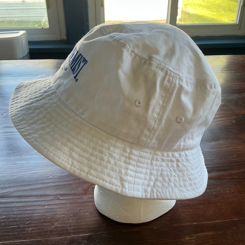 Niagara Falls Bucket Hat Womens White Canvas Sportsman Wide Brim Sun Protection - Picture 4 of 7